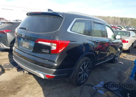 2022 Honda Pilot Awd Elite z USA, uszkodzony, nr VIN 5FNYF6H03NB085997